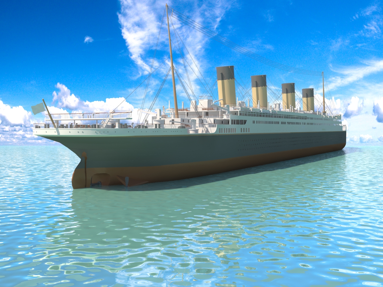 3D модели - Корабль