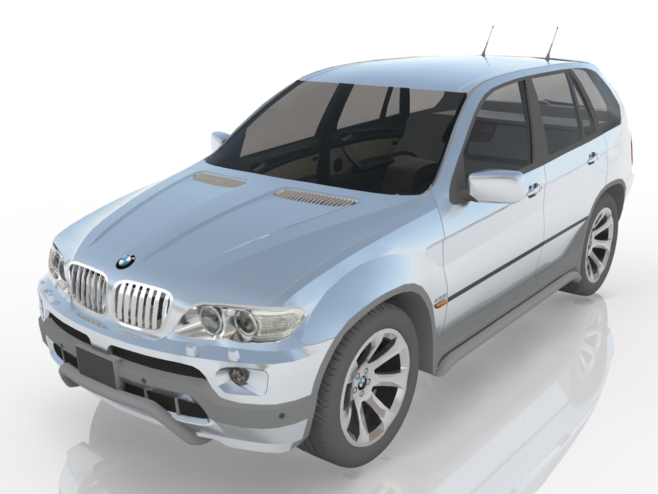 3D модели - Автомобиль BMW