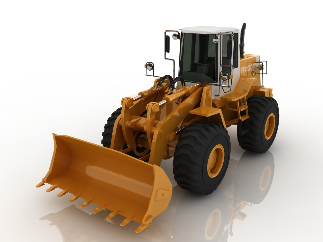 3D модели - Трактор