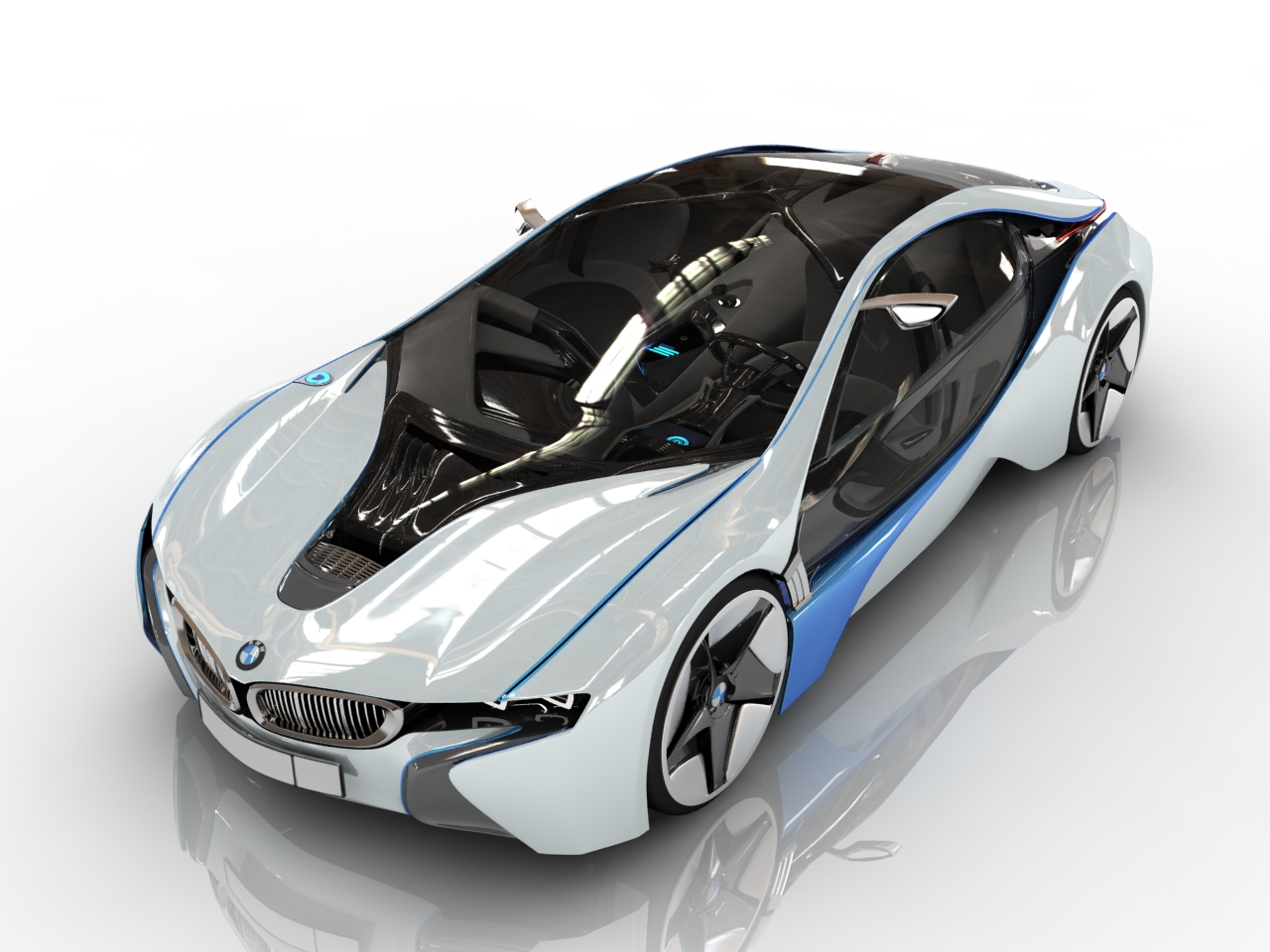 3D модели - BMW концепт