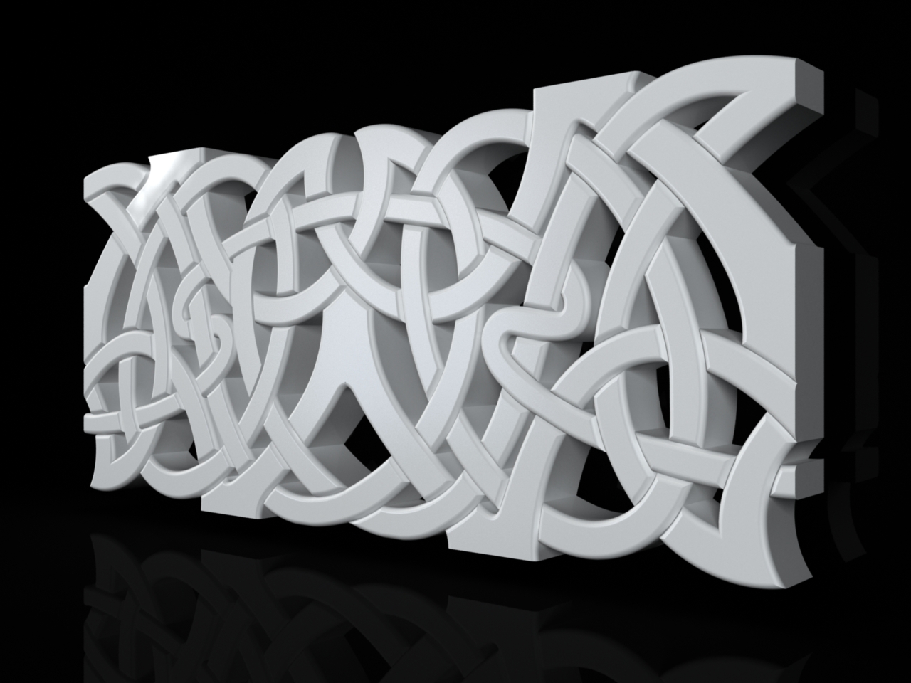 3D модели - Гипсовая плитка OrDecor