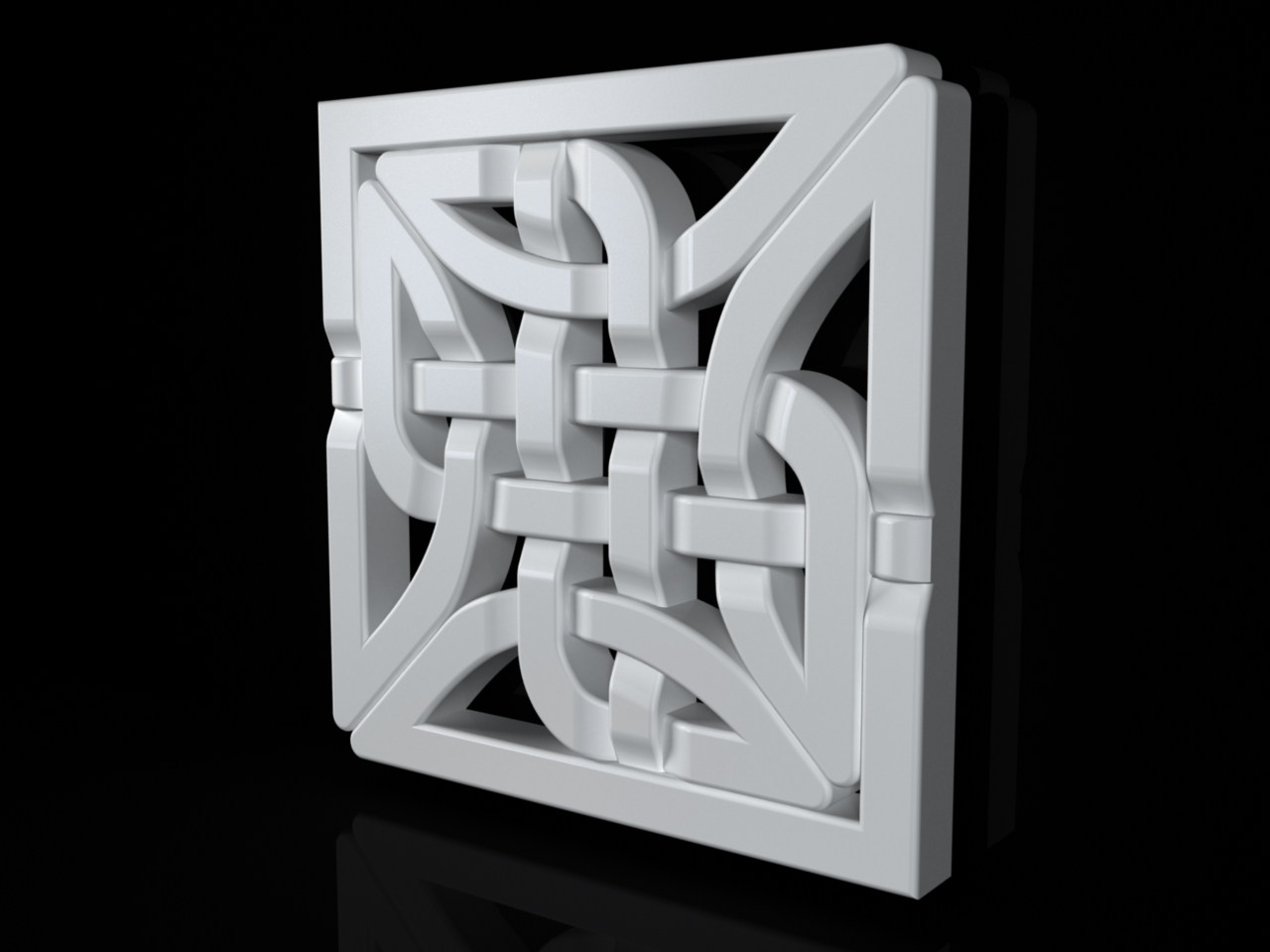 3D модели - Гипсовая плитка OrDecor