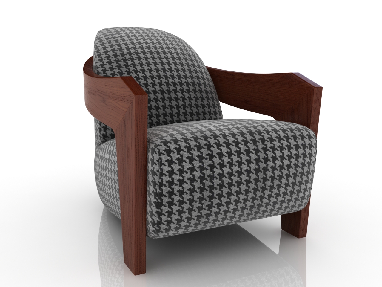 3D модели - Кресло Moko