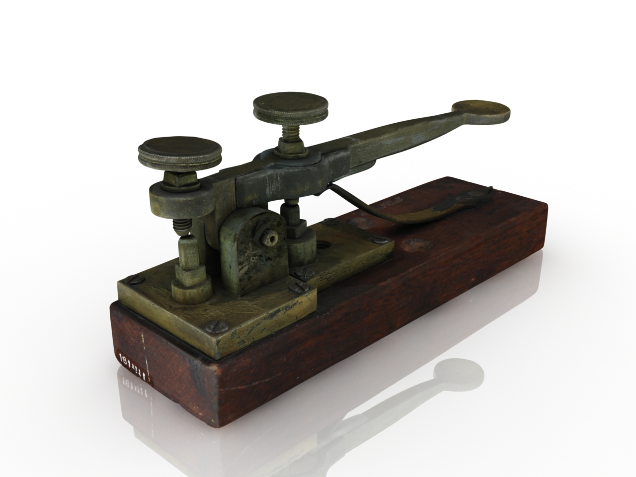 3D модели - Телеграфный ключ Морзе