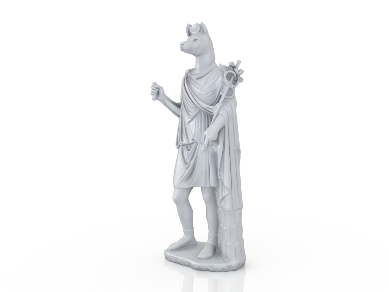 3D модели - Мраморная статуя
