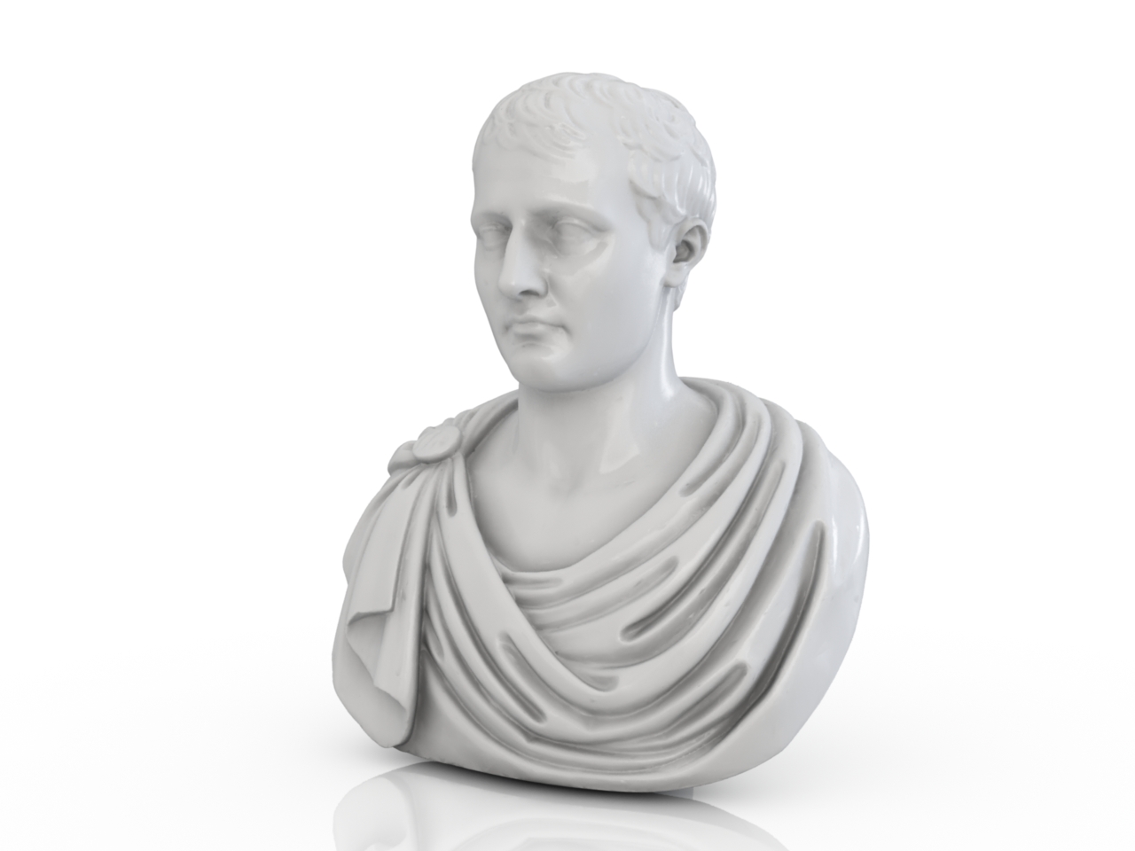 3D модели - Бюст Наполеона
