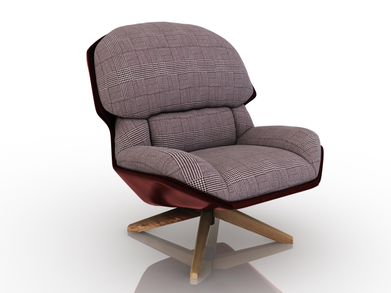 3D модели - Кресло LOFT
