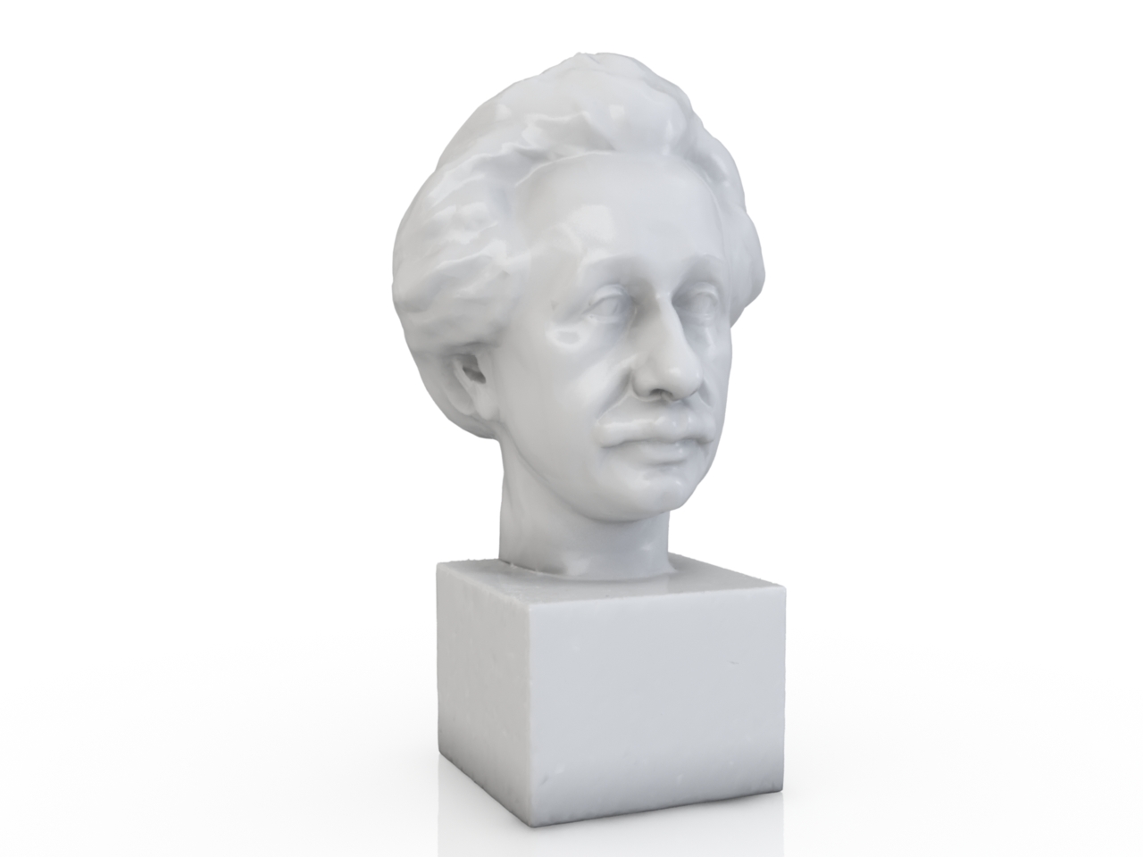 3D модели - Скульптура Эйнштейна