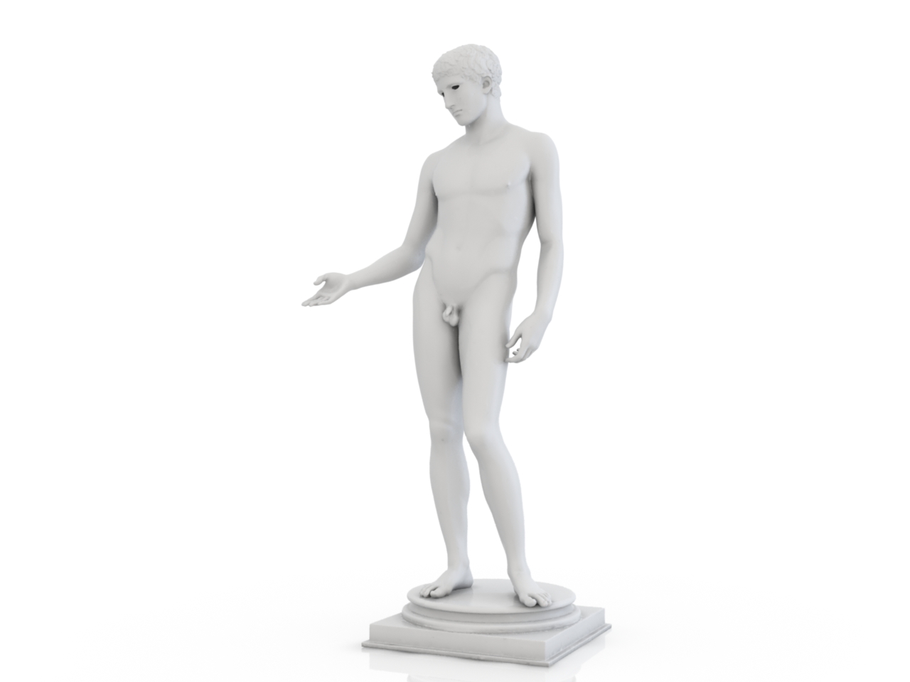3D модели - Статуя Диониса