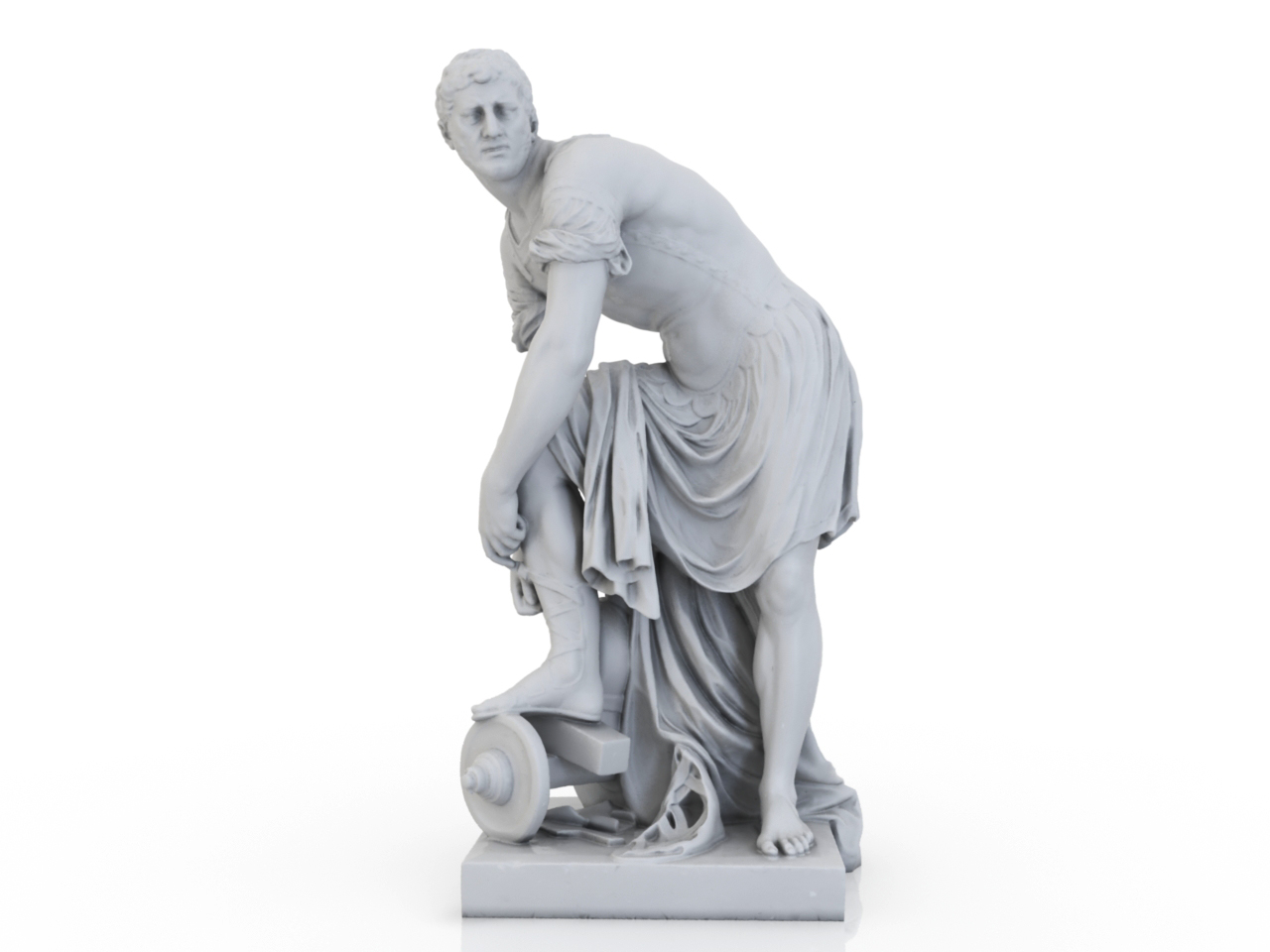 3D модели - Статуя Луция Квинкция
