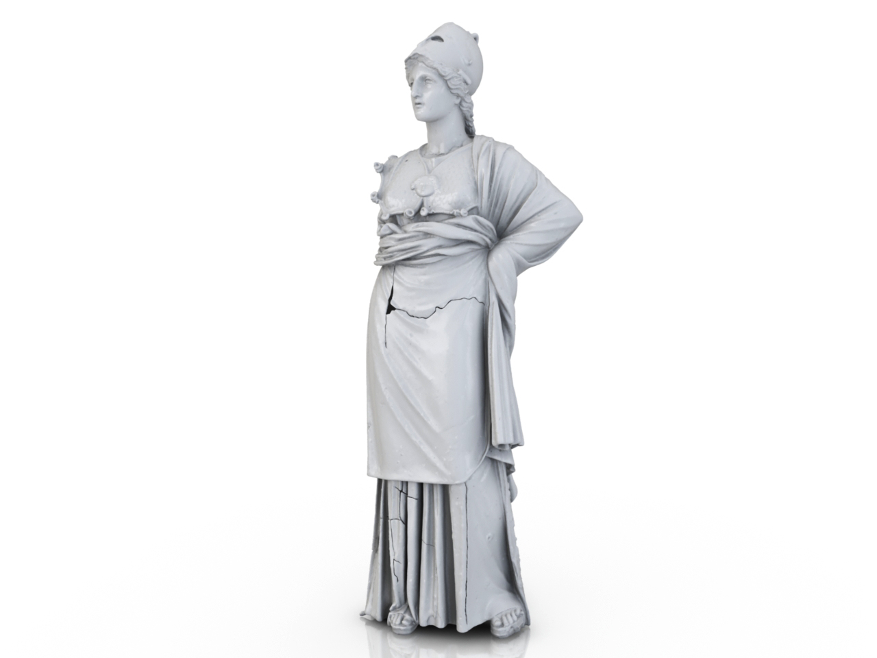 3D модели - Статуя Афины