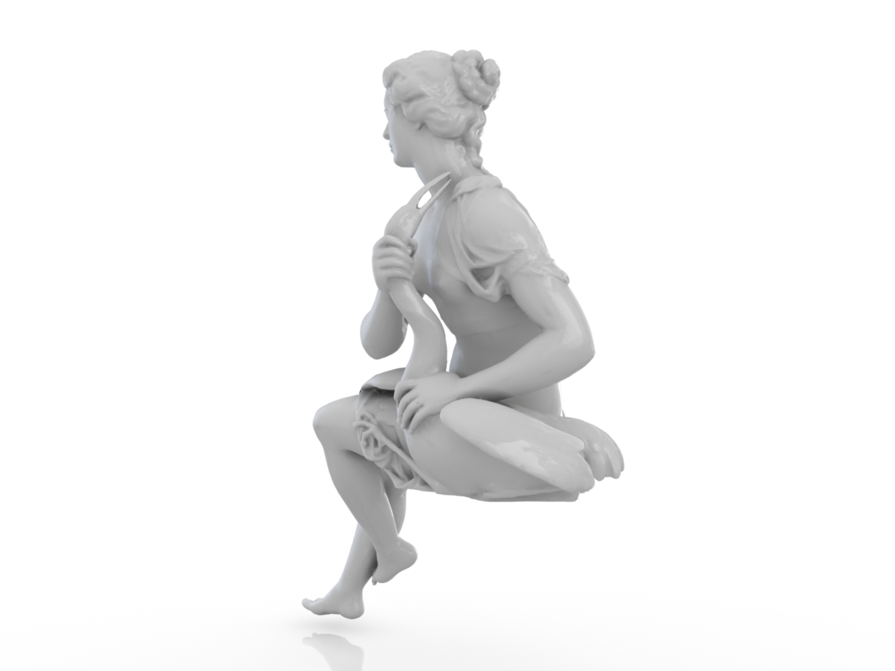 3D модели - Статуя Фетиды