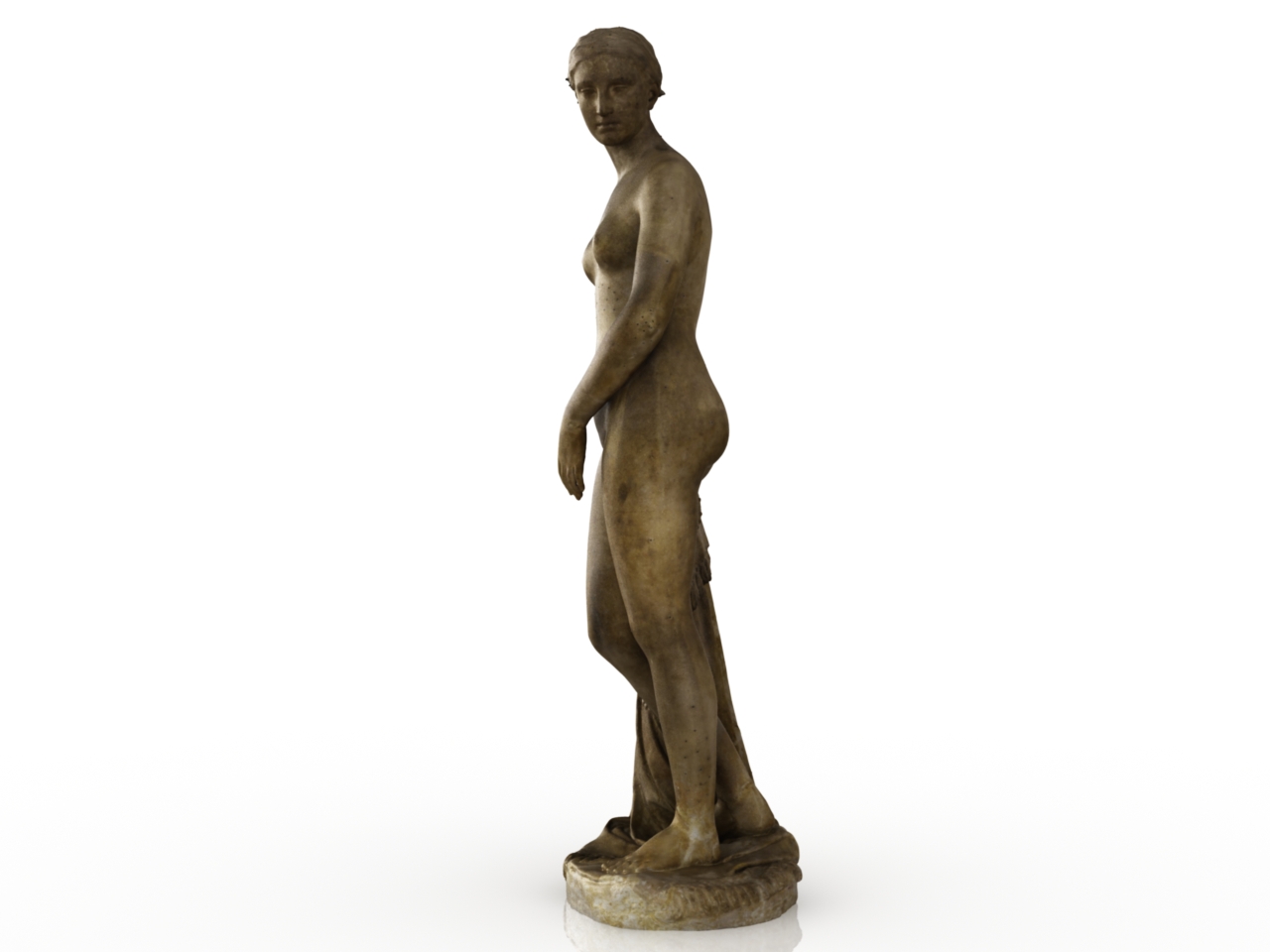 3D модели - Греческая статуя