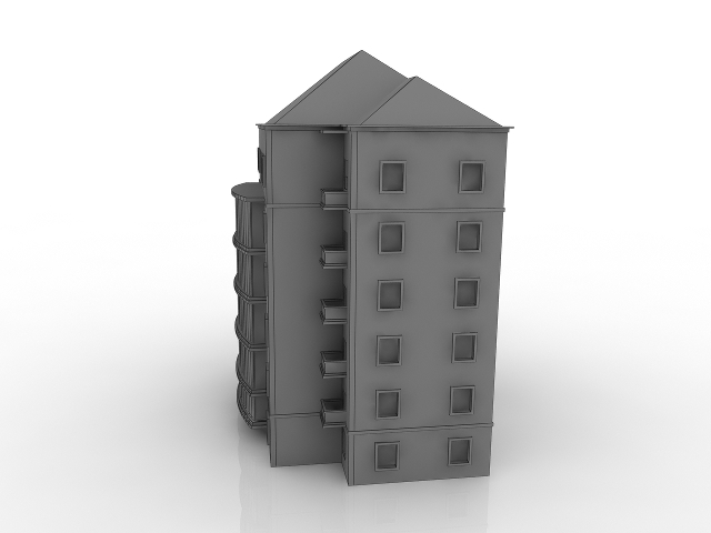 3d модель - Дом