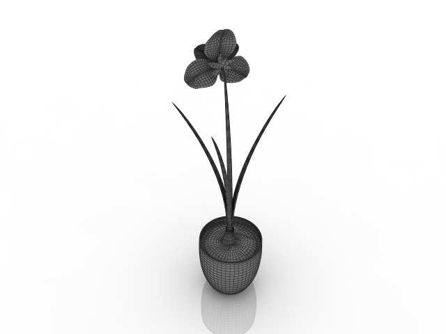 3d модель - Цветы для 3ds max