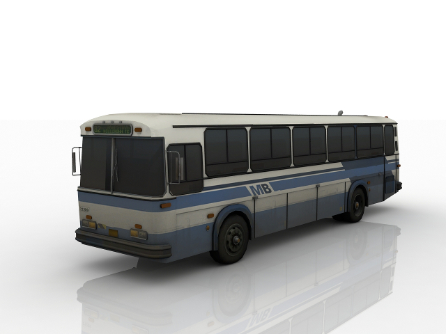 3d модель - Автобус