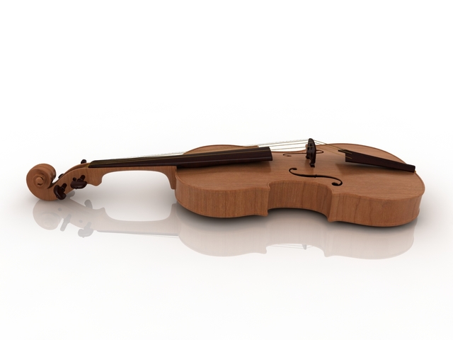 3d модель - Скрипка