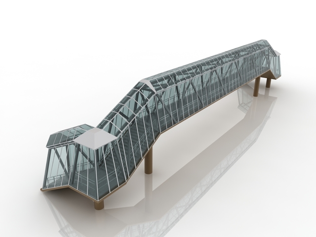 3d модель - Мост