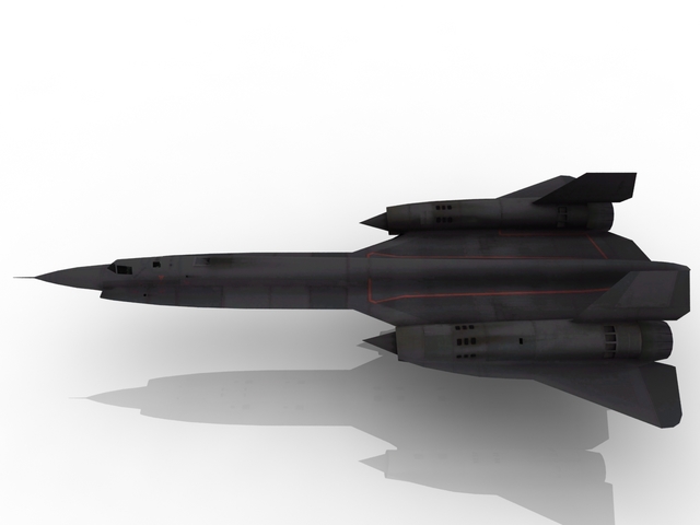 3d модель - YF-12A