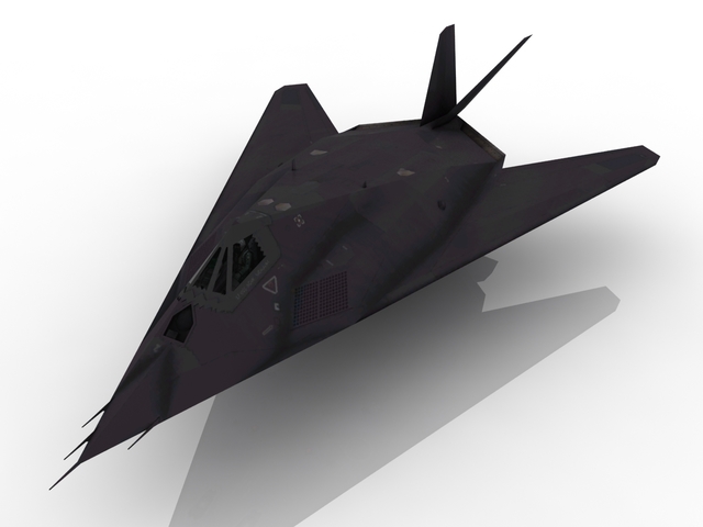 3d модель - F-117_Nighthawk
