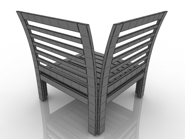 3d модель - Угол