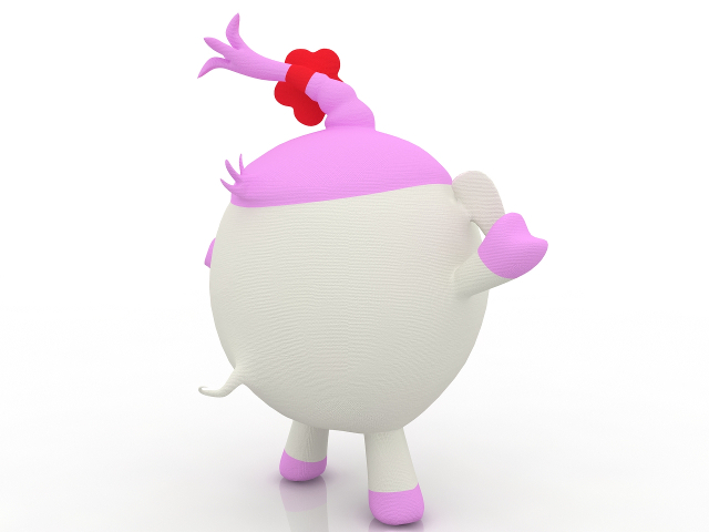 3d модель - Нюша