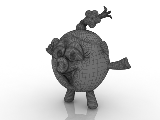 3d модель - Нюша