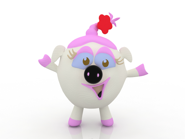 3d модель - Нюша