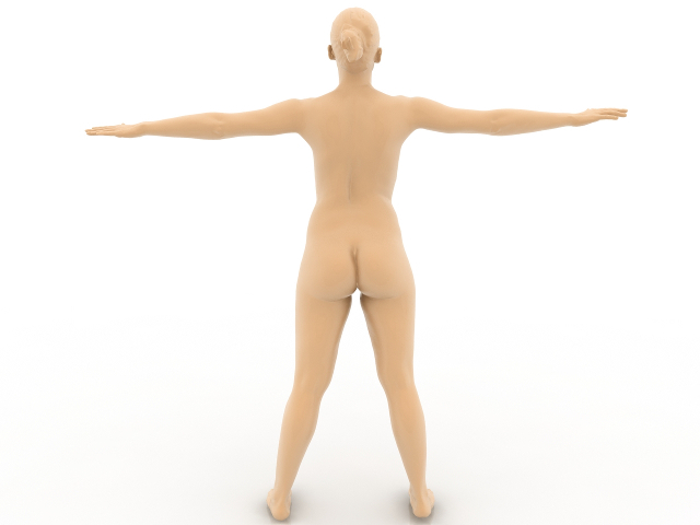 3d модель - Женская фигура