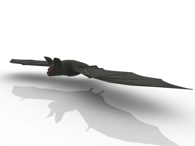 3d модель - Летучая мышь