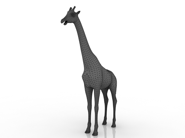 3d модель - Жираф