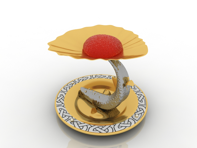 3d модель - Икра красная
