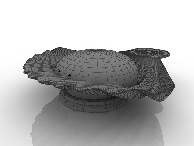 3d модель - Икра красная скачать