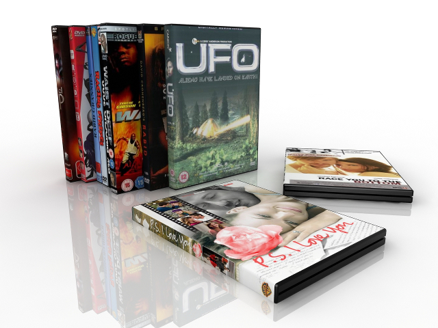 3d модель - DVD диски