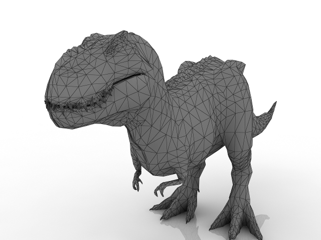 3d модель - T-Rex