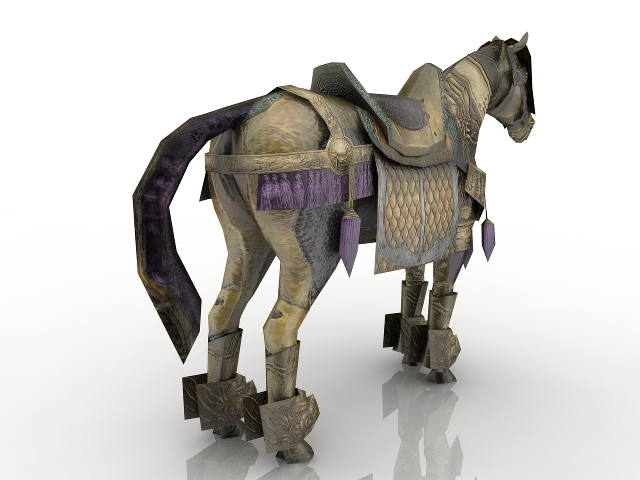 3d модель - Лошадь