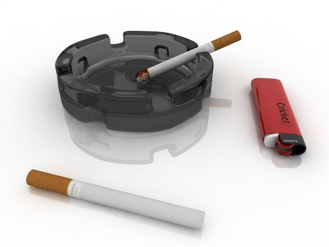 3d модель - Сигареты