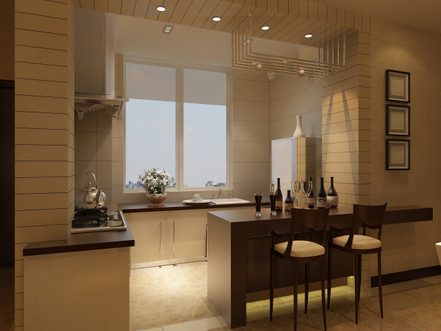 3D модели - Кухня скачать для 3ds max в высоком качестве