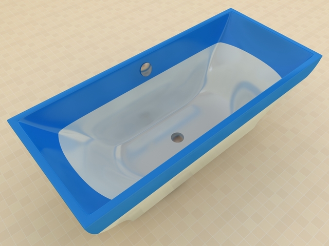 3d модель - Ванна
