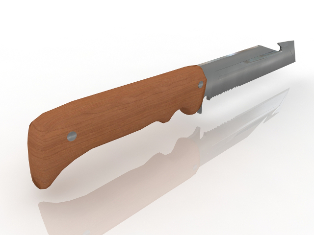 3d модель - Нож
