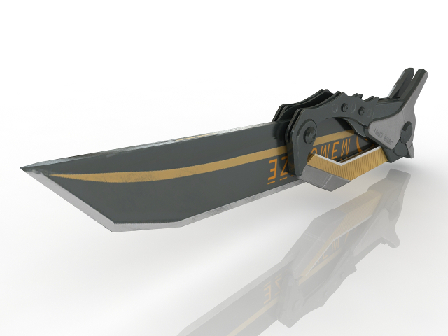 3d модель - Нож