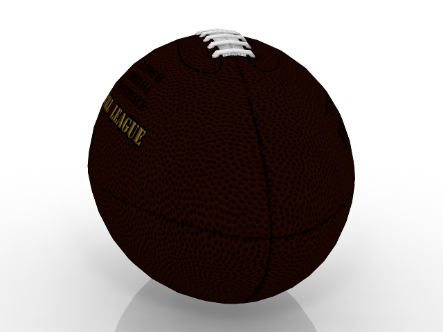 3d модель - мяч