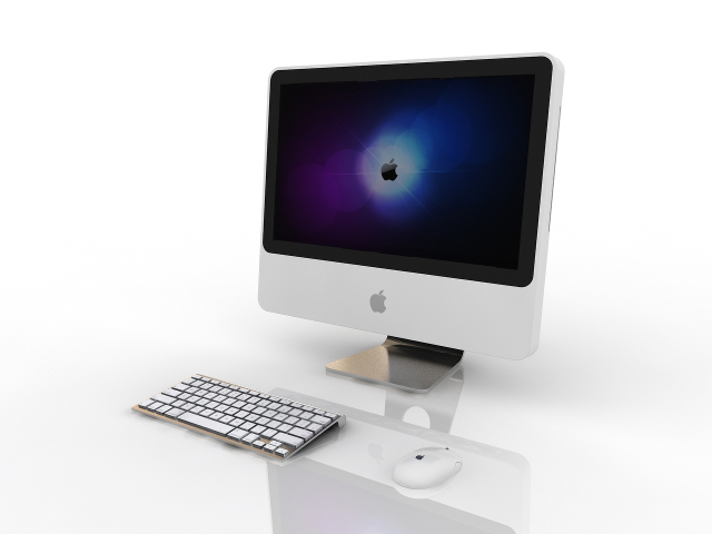 3d модель - Mac