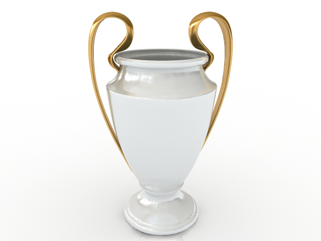 3d модель - Кубок УЕФА