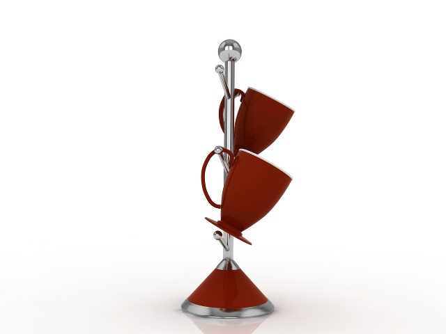 3d модель - Чашки скачать