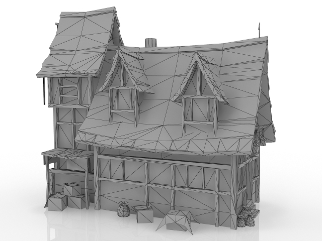 3d модель - Дом