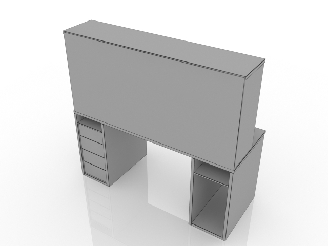 3d модель - Стол