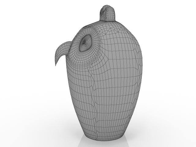 3d модель - Сова