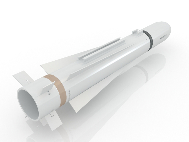 3d модель - Ракета