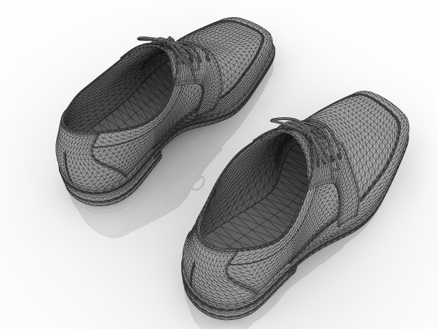 3d модель - Ботинки